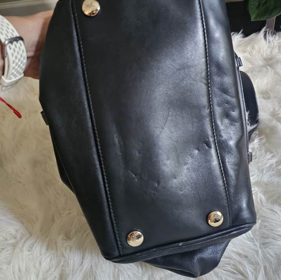 Jimmy Choo authentic Justine leather handbag - Picture 6 of 10